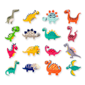 Miniatyrbillede 1 af 5: Dinosaur strygemærker, 16 dinosaur strygemærker, dinosaur strygemærker, dinosaur strygemærker