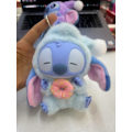 Pikkukuva 8 / 10: Stitch Macaron Monster Avaimenperä Jännittävä Monster Macarons Vinyylikasvo Pehmo Avaimenperä Stitch Färg Slumpmässig