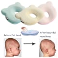Miniatyrbild 3 av 7: Baby Stereotyp Kudde Memory Foam Kudde Nyfödd Spädbarn Skydd Huvudform Sovkudde Resekudde för 0-24 månader blue