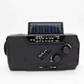Pikkukuva 7 / 7: Kannettava hätäsääradio NOAA/AM/FM USB/Solar/Ladattava Käsikampi SOS Sireeni ja Taskulamppu, Hätäsääradio color naranja 1