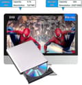 Miniatyrbillede 2 af 4: Ekstern Blu-ray DVD-drev 3D, USB 3.0 og Type-C Bluray CD DVD-læser Superb