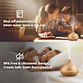 Miniatyrbilde 5 av 5: Ultralyd Luftfukter Aromaterapi 300ml med LED-lys og Timer Madera