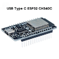 Miniatyrbild 2 av 5: ESP32 ESP32-DevKitC-32 Utvecklingskort ESP32 Typ-C USB-drivrutinschip CH340C