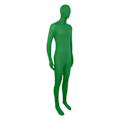Miniatyrbillede 1 af 2: Heldragt Usynlig Morphsuit Voksen Mænd Kvinder Grøn Grøn 170CM