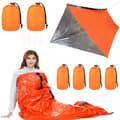 1/2/4/6-pak Nødsovepose/Bivvy – Overlevelsessovepose 6 Pack