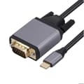 Miniatyrbillede 2 af 5: Type-C til VGA-adapter i aluminiumslegering USB 3.1 Type-C til VGA-adapterkabel 5 Gbps HD-skærmkabel USB3.1 til MacBook 1,8 m
