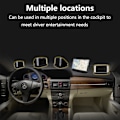 Miniatyrbillede 3 af 7: Bil GPS Dashboard Mobiltelefon Dashboard Centerkonsol Beslag Silikone Skridsikker Pad Base Bil Navigator Kreativ Snap-in - Lille
