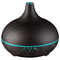 Pikkukuva 1 / 5: Ultraääni-ilmankostutin Aromaterapia 300ml LED-valolla ja ajastimella Black