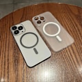 Pikkukuva 2 / 6: Erittäin Ohut Matta Langaton Latauskotelo iPhone 15 14 13 12 Pro Max -puhelimille, Matta Läpinäkyvä Kirkas Kova Magneettinen Kotelo Magsafe Cl -laitteelle Clear for iphone13ProMax(6.7")