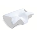 Miniatyrbild 2 av 7: Ortopedisk kudde i memory foam för nacken, bekväm kudde med långsam återhämtning för sömn i fjärilsform White