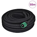 Miniatyrbild 1 av 7: vidaXL Droppslang 1/2\" anslutning 50 meter Black Svart