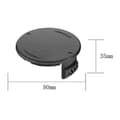 Miniatyrbilde 4 av 4: Sett med 6 spolehetter for Parkside gresstrimmer reservedeler TLP-01-1 Multicolor 4pcs