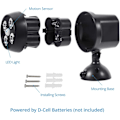 Miniatyrbillede 3 af 5: Udendørs lampe med bevægelsessensor Vandtæt, Led projektør med trådløs sensor, Udendørs sikkerhedslys til trapper 1pc