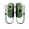 Miniatyrbillede 1 af 3: NS switch venstre og højre håndtag joycon håndtag switch bluetooth håndtag med fjernopvågning oc Tears of the Kingdom Green