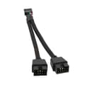 2025 Hovedkort Usb 2.0 9-pinners Header 1 Til 2 Utvidelseshub Splitter Adapter Konverter Js