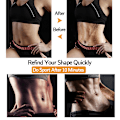Miniatyrbillede 4 af 5: Taljetræner Shapewear Elastisk Bælte Kvinder Slankende Maveindpakning Modstandsbånd Body Shaper Kontrolrem 4M*10CM