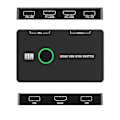 Miniatyrbild 2 av 5: KVM Switch 2-Port Box USB och HDMI-kompatibel Switch för 2 datorer som delar tangentbord, mus, skrivare a [DB]