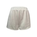 Miniatyrbillede 4 af 5: Lounge Shorts til Kvinder, Træningsshorts, Ensfarvede Shorts, Hverdagsshorts med Lomme LGL Hvid White S