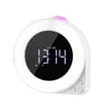 LED Starry Sky Projector Lamp, White Noise / Remote Controlled Projection Lamp / Alarm Clock