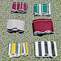 Miniatyrbillede 4 af 4: 2,5 m/3 m/3,5 m/4 m/5 m Butik Banner Udskiftning Vandtæt Stof Striber Bølget Kappe Solskærm Baldakin Terrasse Markise Custom Color (W)200cm x (L)19cm