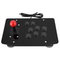 Arcade Rocker Game Joystick 8 Buttons Gamepad Controller (Black)