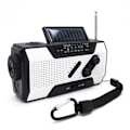 Pikkukuva 6 / 7: Kannettava hätäsääradio NOAA/AM/FM USB/Solar/Ladattava Käsikampi SOS Sireeni ja Taskulamppu, Hätäsääradio color naranja 2