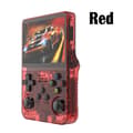 R36S Retro Handheld Video Game Console Linux System 128GB Games - Red Red 128GB