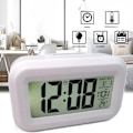 Miniatyrbild 4 av 5: LED Digital Väckarklocka Elektronisk Digital Alarm Skärm Skrivbord Bordsklockor För Hem Kontor Bakgrundsbelysning Snooze Kalenderklocka Astronaut