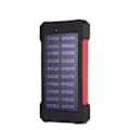 Miniatyrbild 2 av 6: 20000mAh Bärbar Solenergi för Utomhusbruk, Vildmarksfiske, Camping, Högkapacitets Backup-energi, Snabbladdning, Mobil Energi Rojo