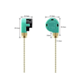 Miniatyrbillede 2 af 4: Udskiftningshastighedskontrol til loftsventilator, væglamper, skabslys ZE-268S6 (3 stk.)