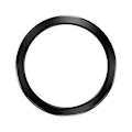 Miniatyrbillede 2 af 5: Til Xiaomi Watch S4 S3 PC Ur Bezel Slankt Design Smartwatch Ringramme - Multicolor Black