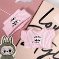Miniatyrbild 3 av 3: 1 LABUBU-dräkt, C:s rosa set (hatt + tröja)^^ou 7