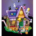 Miniatyrbillede 6 af 6: Mini Hus Byggesæt Sjovt Pædagogisk Mini Mursten Halloween Legetøj til Drenge Piger 0.4