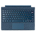 Miniatyrbild 1 av 5: Microsoft Surface Pro 7+/7/6/5/4/3 Bakgrundsbelyst Bluetooth-tangentbord med pekplatta Multicolor Style B