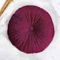Pikkukuva 2 / 9: Pyöreä rahi Tatami-tyyny Lattiantyynyt Istuintyyny Koristetyyny Istuintyyny Koti Sohva Tatami-tyyny Wine red