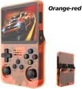 R36S Retro Handheld Video Game Console Linux System 128GB Games - Orange Orange 128GB