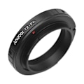 Pikkukuva 5 / 5: Andoer T2-PK Metallinen Objektiivin Sovitinrengas T/T2-kiinnitteiselle Objektiiville, Korvaava Sovitin Yhteensopiva Pentax K-70/K-50/ kanssa