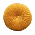 Miniatyrbilde 1 av 9: Rund Puff Tatami Pute Gulvputer Sittepute Pyntepute Sittepute Hjem Sofa Tatami Pute Yellow