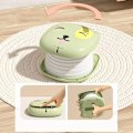 Miniatyrbild 4 av 6: Potta för Barn Hopfällbar Portabel Anti-lukt för Resor Säker Plastleksak för Bebisar 0-36 Månader Djurdesign Green Puppy