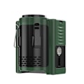 Miniatyrbilde 2 av 7: utendørs midjevifte med 10000mah usb-lading, langvarig smart bærbart batteri, led-lys, liten vifte Green