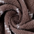 Pikkukuva 4 / 6: 3-osainen puuvillapyyhesetti, 35 x 75, 70 x 140, kylpypyyhe geometrisellä kuviolla 1 35x75 3pcs