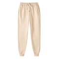 Miniatyrbillede 1 af 4: Herre Bukser Sweatpants Hip-hop Bukser Leggings Polstrede Casual Bukser Beige S