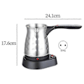Miniatyrbilde 4 av 5: Elektrisk tyrkisk kaffemaskin, 500 ml elektrisk tyrkisk kaffekjele, elektrisk tyrkisk kaffekjele, M