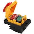 Miniatyrbild 1 av 5: Elektromagnetisk Strömbrytare Magnetisk Knapp Strömbrytare KJD12 16A 250V Elverktyg Underspännings- och Överbelastningsskydd Strömbrytare S2024122791 Photo Color