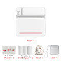 Miniatyrbillede 7 af 8: Termiske ble Bluetooth-printere 57 mm Mini Trådløs POS Termisk Billede Fotoprintere Kompatible med Android IOS Mobiltelefon FLYE1984 B