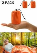 1/2/4/6-pak Nødsovepose/Bivvy – Overlevelsessovepose 2 Pack
