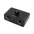 Musikinstrument Dynamisk Mikrofon Volymjustering Dämpningskontroll 1/4inTRS 6.35mm Gränssnitt Stöder Stereo Black