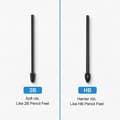 Miniatyrbillede 4 af 5: 10 stk. til Remarkable Maker Pen Tips, udskiftningsspidser passer til Remarkable 2/1 S-Pen Super Note Styl Black