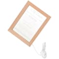 Varm Ljus Bilderram Lysande Fotoram Rektangulär Plast 1st Khaki 17x13cm