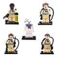 5 st/set Ghostbusters Docka Gåva Hem Diy Byggkloss Leksak Actionfigur